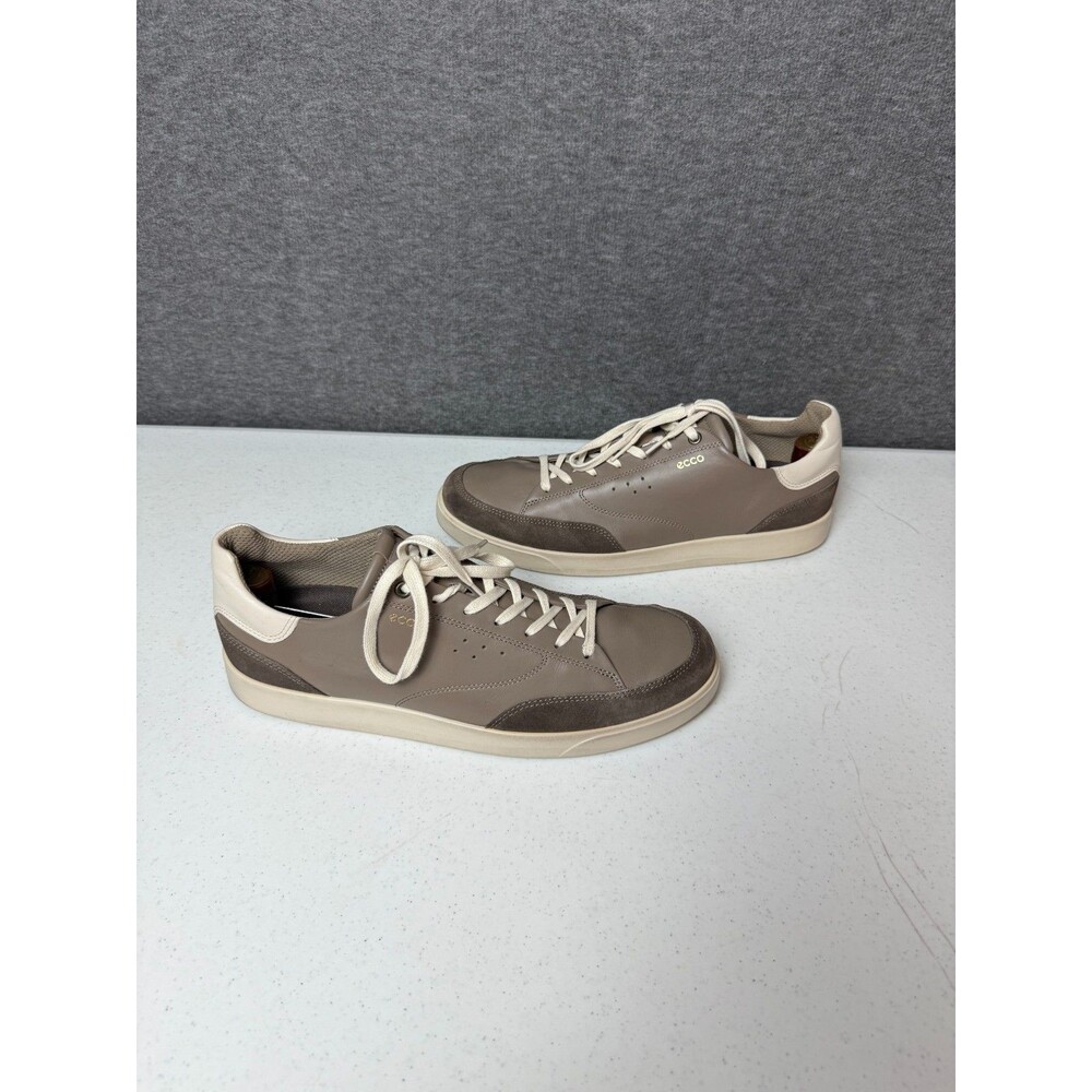 ECCO Men's Street Lite Sneaker Cognac Limestone Shoes EU 46 US 12-12.5